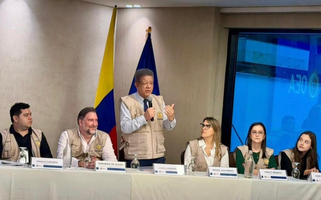LF lidera misión observadores OEA en elecciones de Colombia