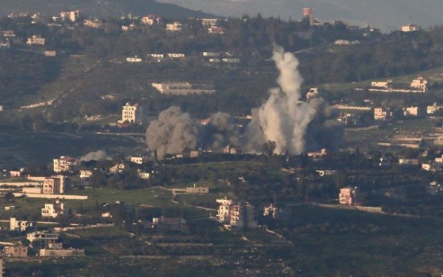 El Ejército de Israel ataca por primera vez la capital de Líbano