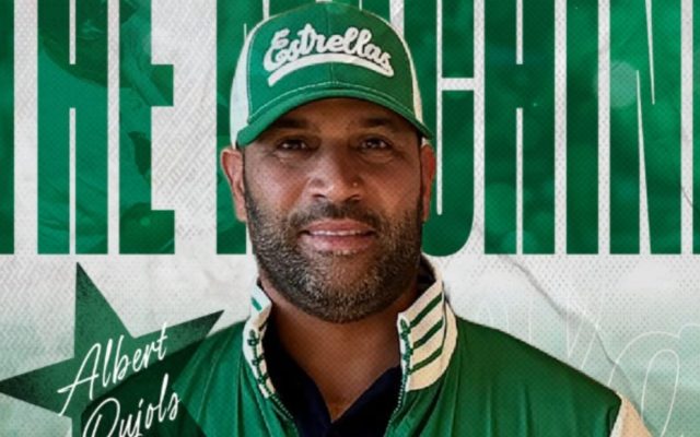 Expelotero Albert Pujols descarta volver dirigir en Lidom