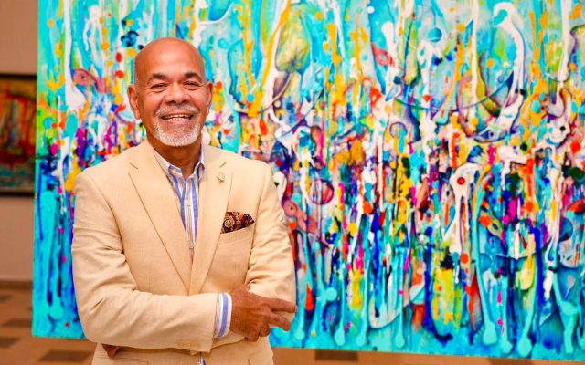 P. RICO: Pintor dominicano Bladimir Díaz inaugura exposición