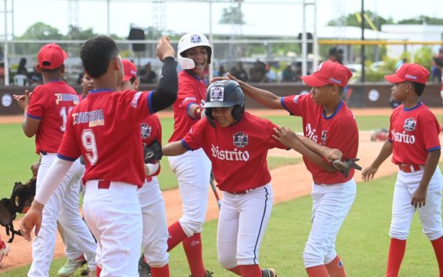 Distrito Nacional y Valverde a la final del Nacional Beisbol U12