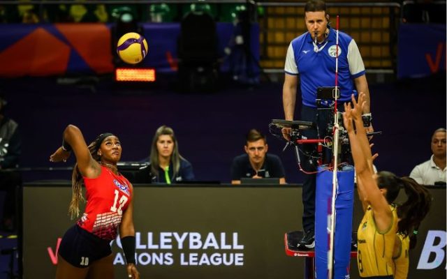 Brasil vence a R. Dominicana en la Liga de Naciones Voleibol