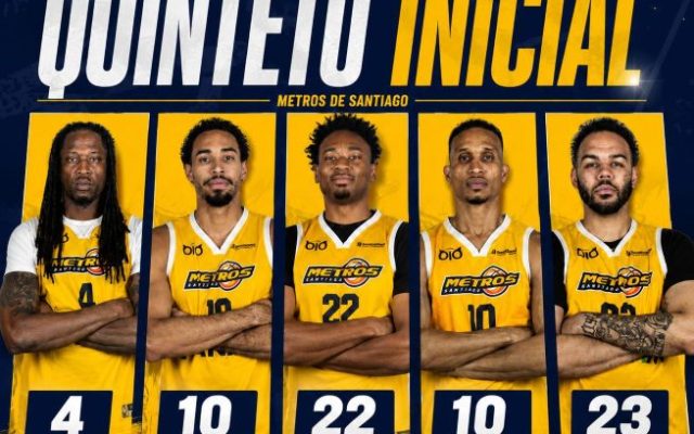 Metros de Santiago ganan la serie regular de la LNB 2026