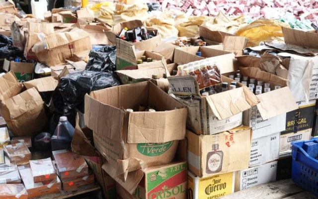 Destruyen casi 20 millones de productos de comercio lícito