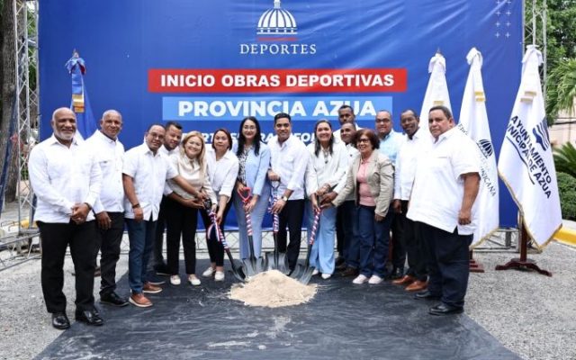 Gobierno anuncia construcción de cinco techados en Azua