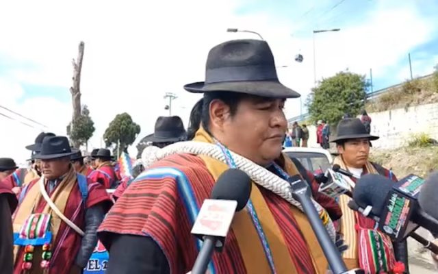 BOLIVIA: Detienen líder de la entidad que convoca protestas