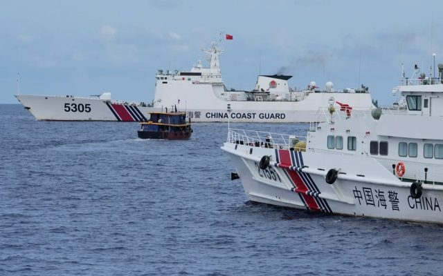 China anuncia una operación marítima al este de Taiwán