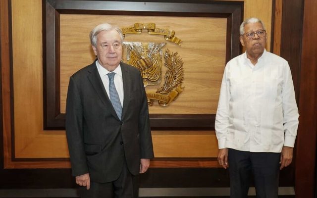 Secretario ONU agradece a RD «esfuerzos» por estabilizar Haití