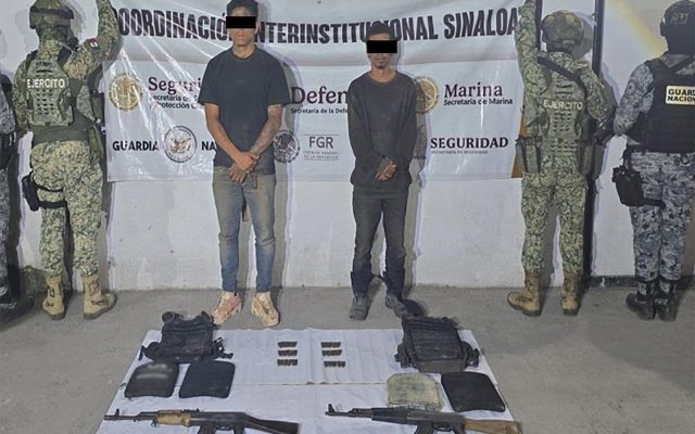 MEXICO: Detenidos miembros bandas criminales en Sinaloa