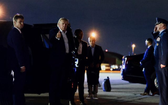 Trump llega a Évian-les-Vains para asistir a la cumbre del G7
