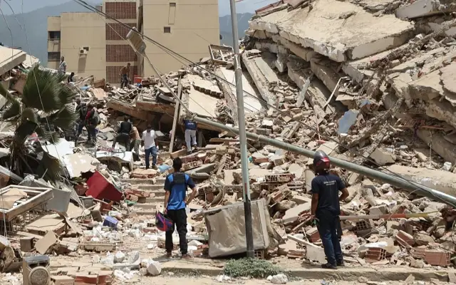 Venezuela registra al menos 2,295 muertos tras terremotos