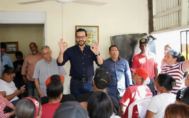 Paz encabeza jornada para fortalecer Fuerza del Pueblo DN