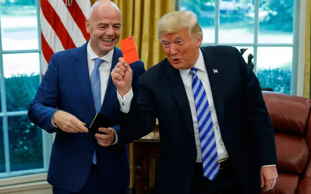 Trump confirma que pidió a la FIFA «revisar» la roja a Balogun