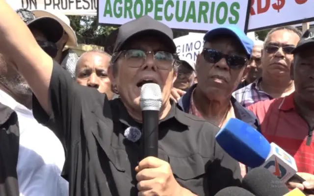 ANPA marcha al Palacio y exige destitución Ministro Agricultura