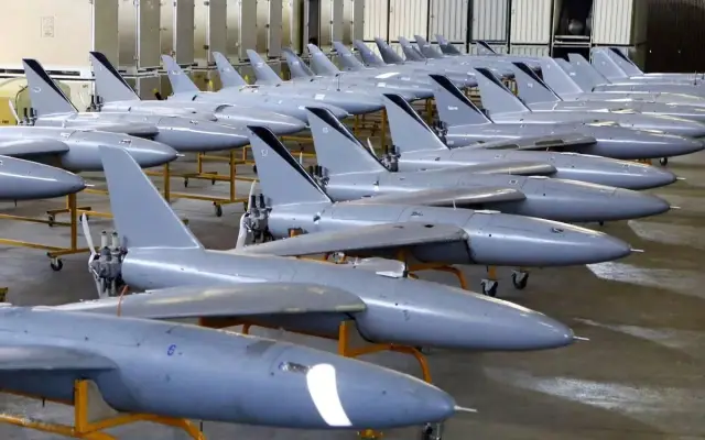 Irán asegura que triplicó su capacidad producción drones