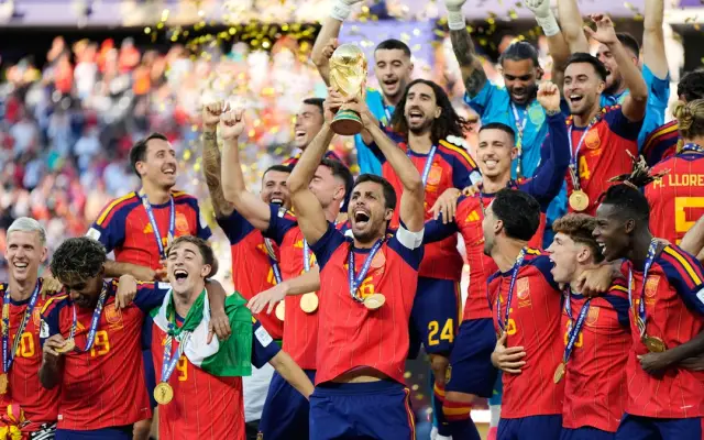 Copa Mundial de Fútbol ya se encuentra con Rodri en España
