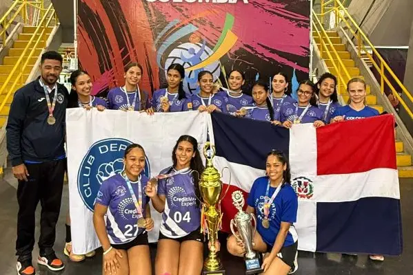Voleibol Club Naco conquista el oro en Internacional Colombia