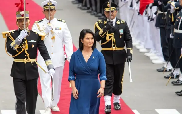 Keiko Fujimori jura como la presidenta de Perú 2026-2031