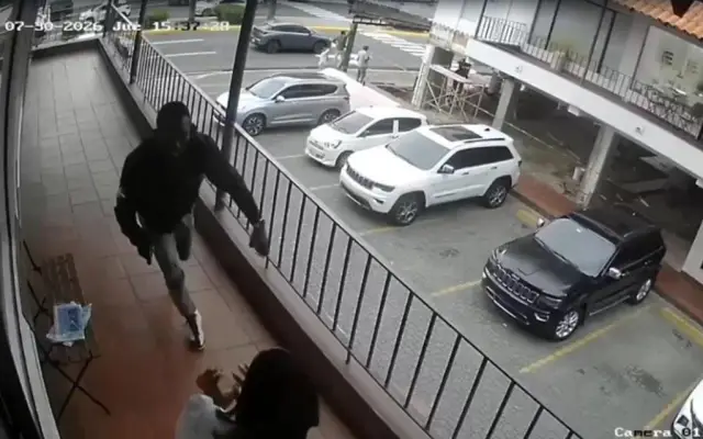 PN persigue activamente a un hombre baleó mujer en plaza