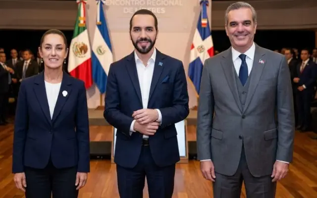 Bukele y Sheinbaum lideran aprobación AL; Abinader 48,7%