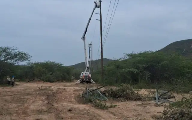 ETED restablece servicio de transmisión eléctrica Jimaní