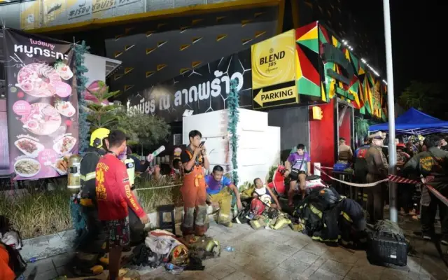 TAILANDIA: 27 muertos en un incendio en un bar de Bangkok
