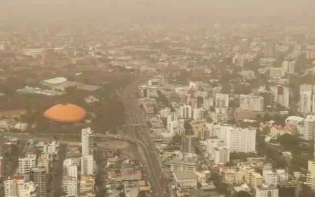 Polvo del Sahara mantendrá ambiente caluroso y con lluvias