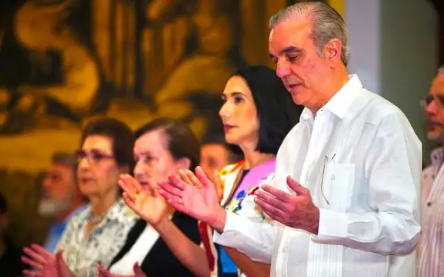 Abinader celebra cumpleaños con una misa acción de gracias