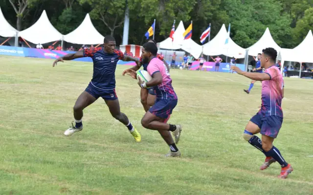 RD suma plata y 2 bronces en JCC; avanza semifinales rugby