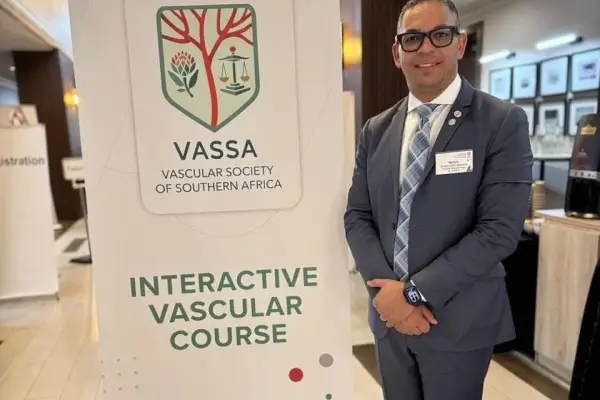 Cirujano de RD participa
congreso cirugía vascular
en África