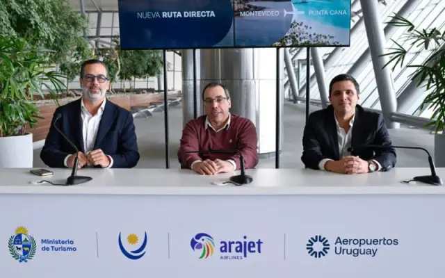 Uruguay tendrá desde marzo conexión directa con Punta Cana