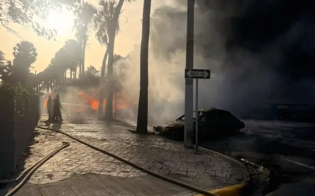 Explosión de tanquero causa gran pánico en malecón de SD