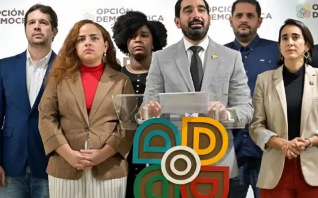Opción Democrática critica seis años de gestión de Abinader