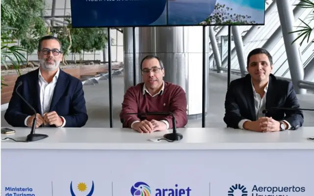 Arajet presentó sus vuelos a Montevideo que iniciarán 2027