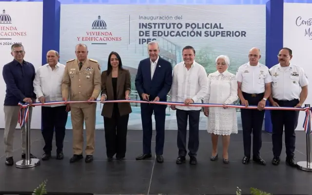 Entregan edificio del Instituto Policial de Educación Superior