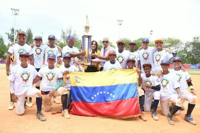 Venezuela repite campeonato Panamericano Béisbol Infantil