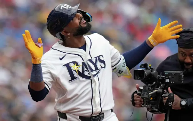 Junior Caminero lucha con Yordan Álvarez cima bateo GL
