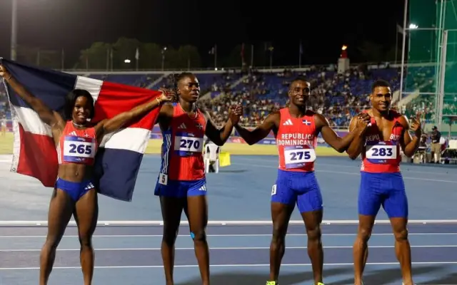 Dominicana recupera medalla de oro en relevo mixto 4×100
