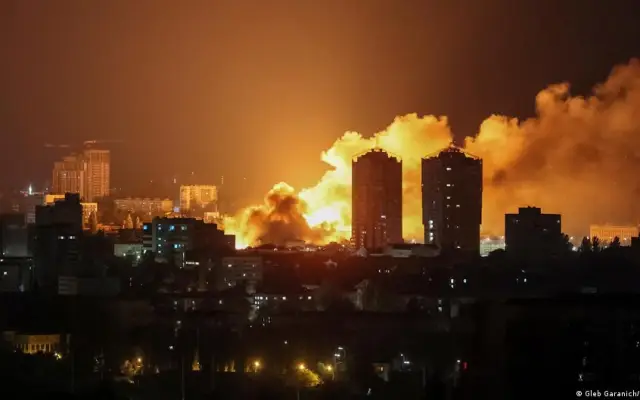 Rusia lanza oleada de ataques sobre Kiev, la capital de Ucrania