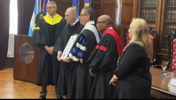UASD otorga Doctor Honoris Causa a jurista argentino