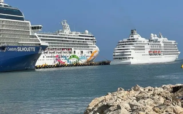 Puerto Plata recibe cuatro cruceros con 16,700 pasajeros
