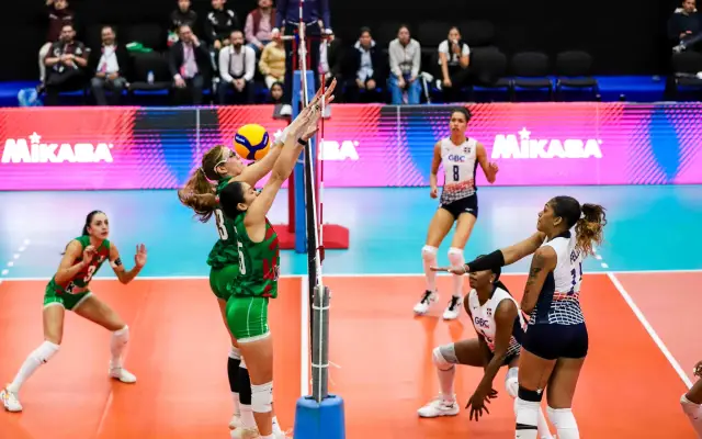 México vence a Las Reinas del Caribe en el Final Six Voleibol