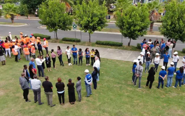 Llama a participar en simulacro de evacuación por terremoto