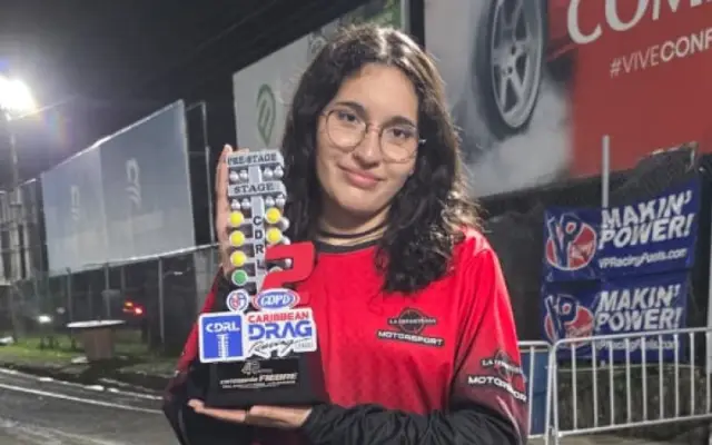 Luz Infante se convierte en la más rápida dragueo dominicano