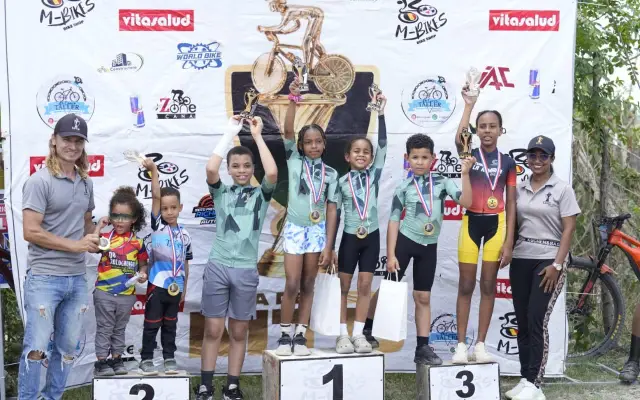 Puello, González, Florentino y Zorrilla dominan la Copa MTB