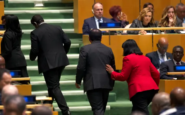 Delegación cubana abandona la ONU durante discurso de Trump