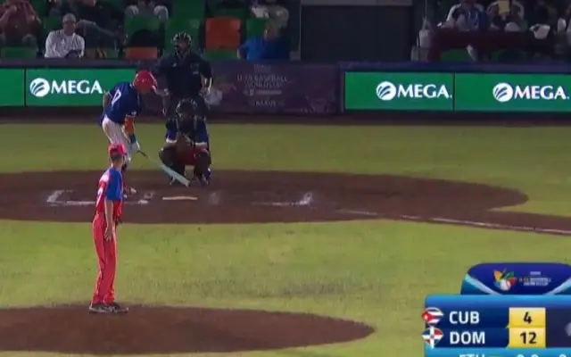 R. Dominicana arrolla a Cuba en el Mundial de Béisbol Sub-15