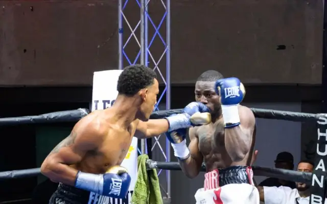 Feudri Franco noquea a Junior Desir en boxeo profesional RD