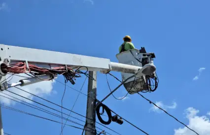 EDENORTE avanza 60 % en la reconducción de redes Dajabón