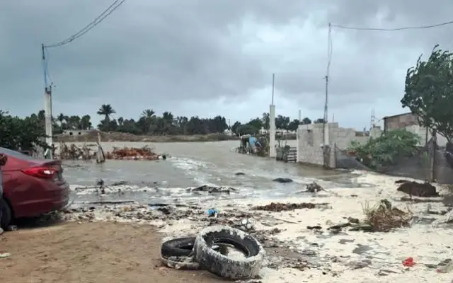 MEXICO: Huracán Polo deja lluvias Baja California y Sonora